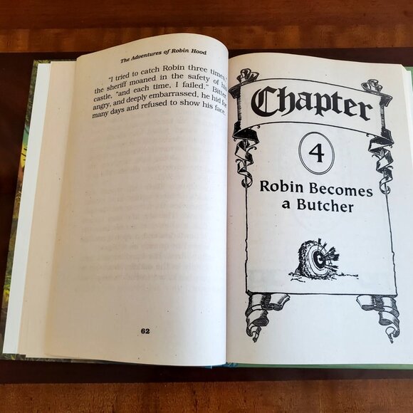 2006 The Adventures of Robin Hood by Howard Pyle Treasury of Illustrated Classic - Picture 9 of 10